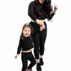 BABY E My Little Bestie Set (Black)(Mommy) Matching Sets 5 BABY E My Little Bestie Set (Black)(Mommy) Matching Sets