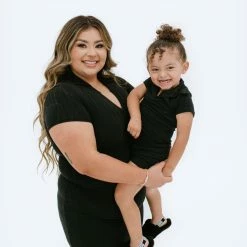 BABY E Bottoms Mi Bebecita Dress (Black)(Baby)