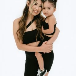 BABY E 4 Lifers Set (Black)(Mommy) Tops