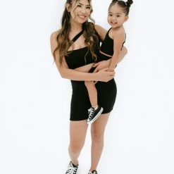 BABY E 4 Lifers Set (Black)(Mommy) Tops