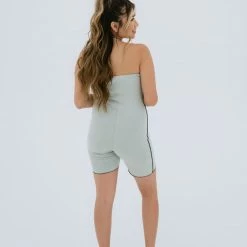 BABY E My Mini Me Romper (Sage/Black)(Mommy)