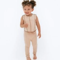 BABY E Tops Mi Corazoncito Matching Set (Nude/Brown)(Baby)