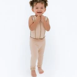 BABY E Tops Mi Corazoncito Matching Set (Nude/Brown)(Baby)
