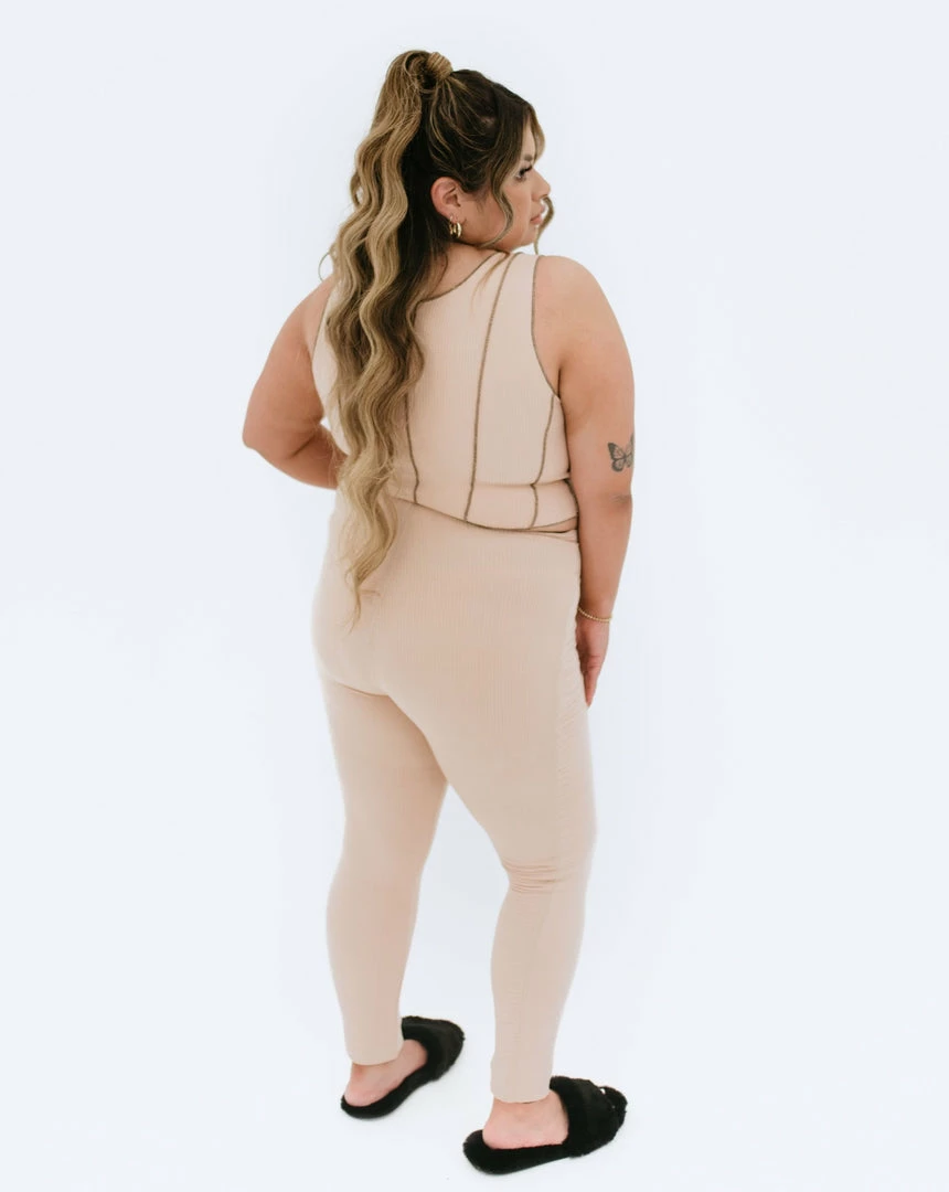 BABY E Mi Corazoncito Matching Set (Nude/Brown)(Mommy) 2 BABY E Mi Corazoncito Matching Set (Nude/Brown)(Mommy)