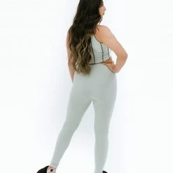 BABY E Tops Mi Corazoncito Matching Set (Sage/Black)(Mommy)