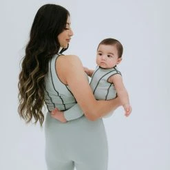 BABY E Mi Corazoncito Matching Set (Sage/Black)(Baby)