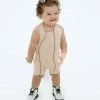 BABY E My Mini Me Romper (Nude/Brown)(Baby) Tops