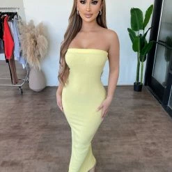 Junie Dresses/Rompers Tinley Tube Dress(Banana)