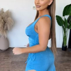 Sabora Karen Tank Dress(Turquoise) Dresses/Rompers