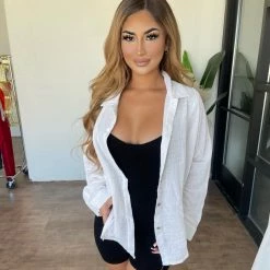 Miss Love Tops Hazel Top(White)