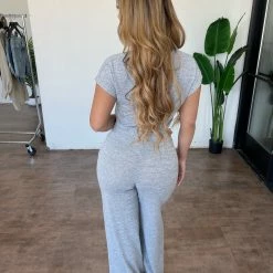 Evenuel Soria 2 Piece Set(Heather Grey) Tops