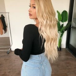 Audrey 3+1 Tops Cynthia Long Sleeve Top(Black)