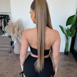 New Pink Paola Shorts Set(Black)