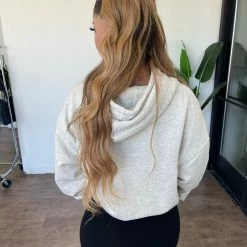 Beige Botany Tops Argelia "Hollywood" Hoodie(Oat)