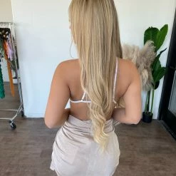 ANWND Tops Jessie Cami Bralette Top(White)Final Sale