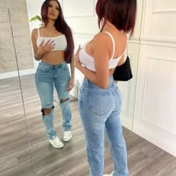 Dogma Pablo High Rise Mom Jeans(Medium)