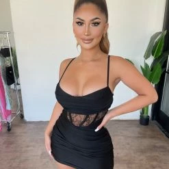 Privy Valentina Dress(Black)