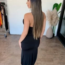 La Luxe Nessa Halter Dress(Black) 5 La Luxe Nessa Halter Dress(Black)