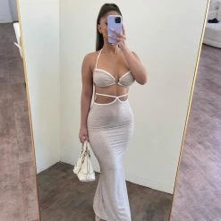 Charming Bunny Pia Skirt Set (Biege)