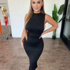Diosa Dana Dress(Black)