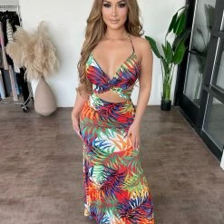 Cameo Tops Shaylee Dress(Tropical)