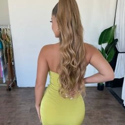 Sabora Marisol Dress(Lime Green)