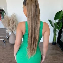 La Luxe Adele Bodysuit(Jelly Bean)