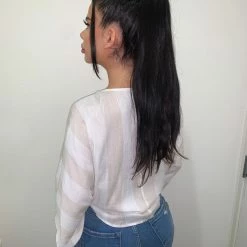 Style Rack Tops Ellie Stripe Top(Taupe)FINAL SALE