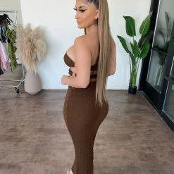 Miss 8 Dresses/Rompers Alison Dress (Brown)