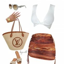 Audrey 3+1 Mabel Cropped Top(Off White)