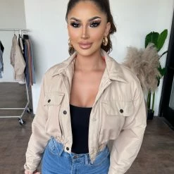 Ootdfash Sales 2022 31 Bijou Outerwear Branson Bomber Jacket(Taupe)