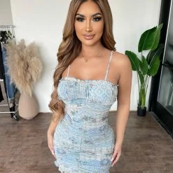 Sky To Moon Fiona Smocked Dress (Maya Reve)