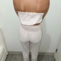 Mable Tops Kaitlyn Matching Set(Natural)FINAL SALE