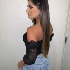 O.Vianca Tops Leena Top(Black)FINAL SALE