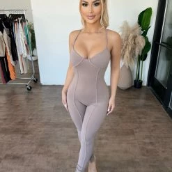 Junie Taylor Cami Jumpsuit(Cinder)