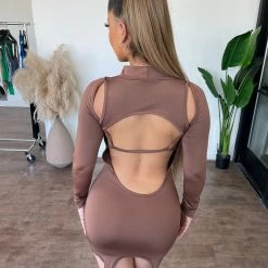 Charming Bunny Carla Dress(coffee)