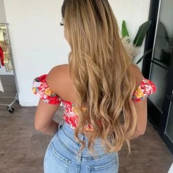 Privy Tops Talia Corset Top(Red)