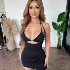 Tresser Bria Dress(Black) Dresses/Rompers