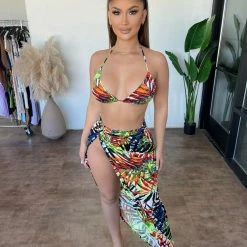 Sabora Gardenia Skirt Set(Tropical) Matching Sets