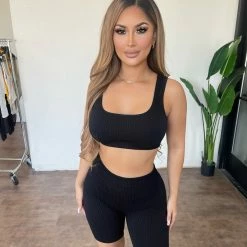 ANWND Nana Two Piece Set(Black)