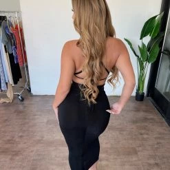 LA Lux Tops Lisa 2 Piece Set(Black)