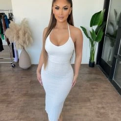 Bear Dance Greta Dress(Ivory) Dresses/Rompers