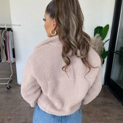 Love Tree Outerwear Jillian Button Sweater(Khaki)