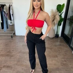 Better Be Bottoms Christopher Cargo Pants(Black)