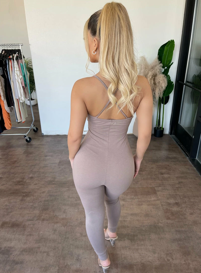 Junie Taylor Cami Jumpsuit(Cinder) 2 Junie Taylor Cami Jumpsuit(Cinder)