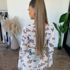 Bear Dance Tops Jessa Butterfly Set (Ivory)