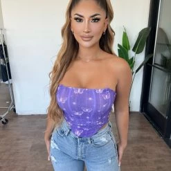 Tic Toc Tops Melly Top(Multi)