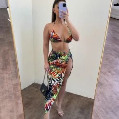 Sabora Gardenia Skirt Set(Tropical) Matching Sets