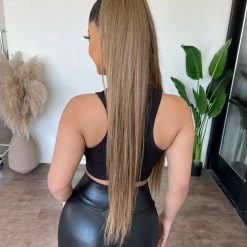 Mono B Mia Cropped Top(black) Tops