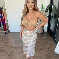 Audrey 3+1 Marsha Skirt(Multi Color)